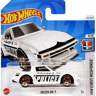 Машинка Hot Wheels Базовой коллекции Mazda RX-7 80/250 (5785 HTB62) mainline 2024