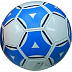 Мяч футбольный Haiyuanquan KR-8566 white/blue