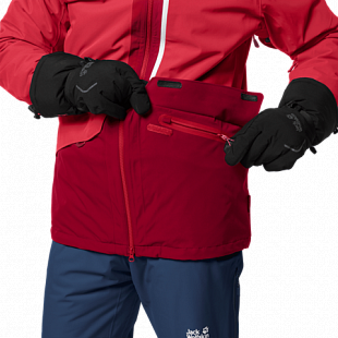 Куртка мужская Jack Wolfskin Big White Jacket M dark lacquer red