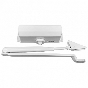 Доводчик дверной гидравлический Dorma TS Nano white 8010057