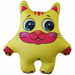 Мягкая игрушка Мнушки Кот желтый Аи02жив26
