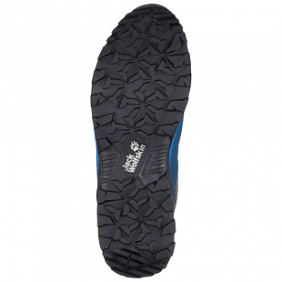 Водонепроницаемые кроссовки мужские Jack Wolfskin Cascade Hike Xt Texapore Low M blue / yellow