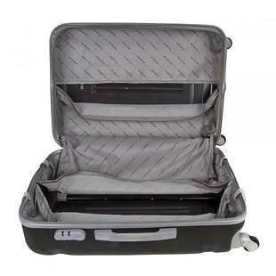 Чемодан средний Polar 25" 2-ой Р12029-06 dark grey