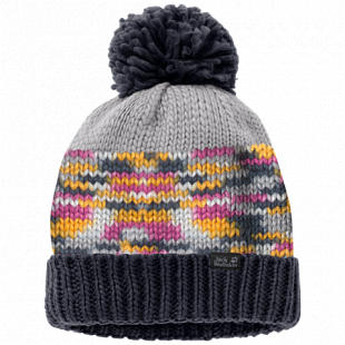 Шапка женская Jack Wolfskin Hopewell Rocks Cap Women slate grey