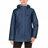 Куртка женская Jack Wolfskin Iceland 3in1 Women blue