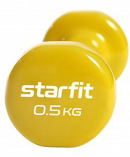 Набор гантелей виниловых Starfit Core DB-101 0.5 кг yellow