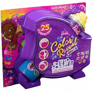 Кукла сюрприз Barbie Color Reveal Glitter (HBG38 HBG40)