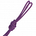 Скакалка для художественной гимнастики Pastorelli New Orleans Metallic 3 м violet/gold