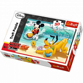 Пазл Trefl Дисней Микки и Плуто на пляже 18207