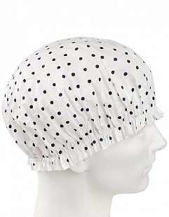 Шапочка для душа женская Mad Wave Basic Shower white