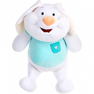Игрушка-антистресс СмолТойс Заяц Зефир 2113/БЕЛ/65