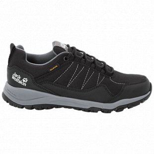 Полуботинки женские Jack Wolfskin Maze Texapore Low W black / grey