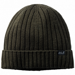 Шапка Jack Wolfskin Stormlock Rip Knit Cap pinewood 1907121-5043
