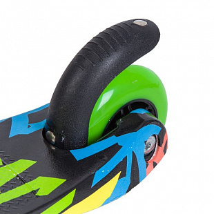 Самокат-кикборд Novatrack Disco-kids Graffiti 120H.DISCOKIDS.BMC8