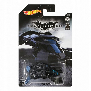 Машинка Hot Wheels Batman The Dark Knight Rises 3/6 (GDG83)