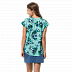 Рубашка женская Jack Wolfskin Victoria Tropical Shirt W aqua all over