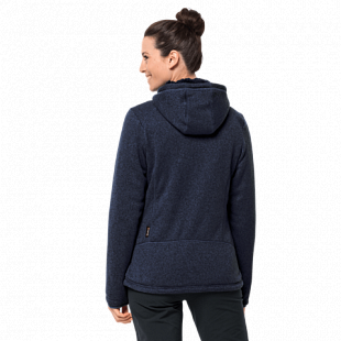 Джемпер женский Jack Wolfskin Lakeland Jacket Women midnight blue