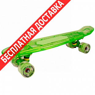 Penny board (пенни борд) Tech Team Light Music 22" 2018 green