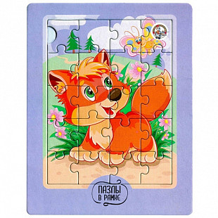 Пазлы в рамке Десятое Королевство Лисичка 02874