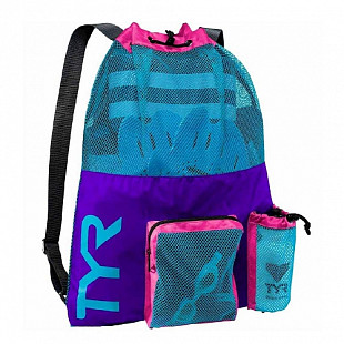 Рюкзак TYR Big Mesh Mummy Backpack LBMMB3/545 violet