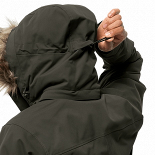 Куртка мужская Jack Wolfskin Glacier Canyon Parka dark moss
