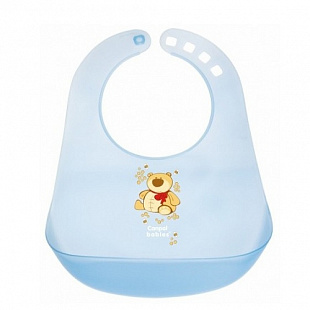 Слюнявчик Canpol babies Пластиковый 2/404 Blue