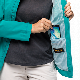 Куртка женская Jack Wolfskin Scenic Trail Jacket W aquamarine