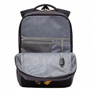 Рюкзак школьный GRIZZLY RB-156-2 /2 black/grey