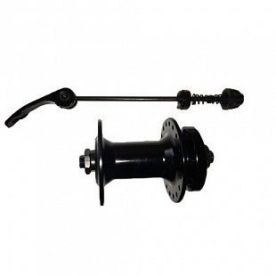 Втулка передняя Vinca с эксцентриком 3/8" black A208F