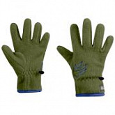 Перчатки детские Jack Wolfskin Baksmalla Fleece Glove Kids cypress green