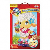 Набор для детского творчества Dalis Раскраска из пластилина Овечка Лиля МС-313