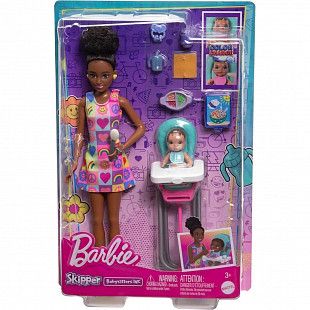 Игровой набор Barbie Няня Skipper Babysitters (FHY97 HTK34)