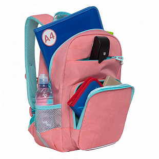 Рюкзак школьный GRIZZLY RG-164-3 /4 pink