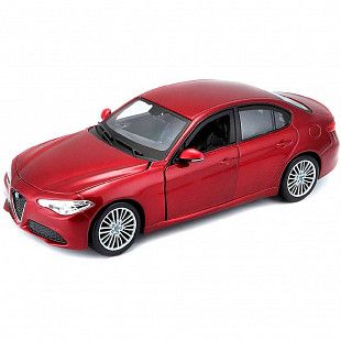 Коллекционная машина Bburago 1:24 Alfa Romeo Giulia (18-21080) в асс.