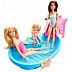 Игровой набор Barbie Развлечения у бассейна (HRJ74)