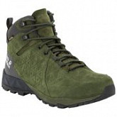 Ботинки мужские Jack Wolfskin Cascade Hike Lt Texapore Mid M dark moss / phantom