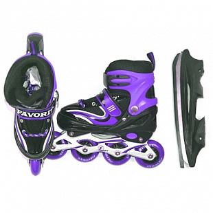 Роликовые коньки Favorit B-112 Purple