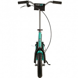 Самокат внедорожный Novatrack Stamp N4 Turquoise 12" 12STAMPN4.BL5