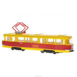Игрушка Tehnopark Машина Технопарк Трамвай металлический CT12-463-2