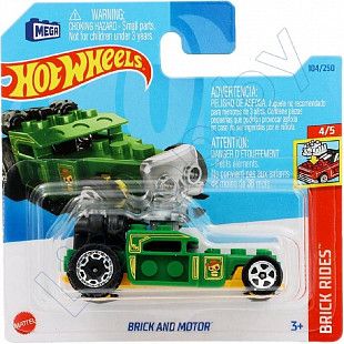 Машинка Hot Wheels Базовой коллекции Brick And Motor 104/250 (5785 HKJ88)