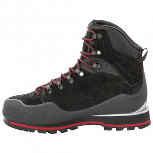Водонепроницаемые ботинки для треккинга  мужские Jack Wolfskin Wilderness Peak Texapore Mid M black / red