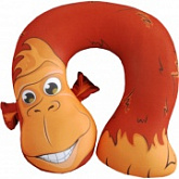 Подушка под шею Мнушки Горилла 2 коричневая Апш06обе09