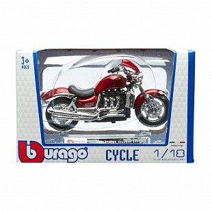Мотоцикл Bburago 1:18 Triumph Rocket III (18-51000/18-51039)