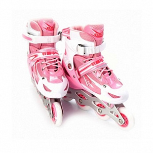 Коньки раздвижные Bradex Roller Skates pink