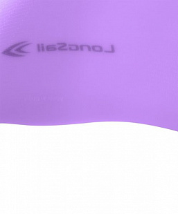 Шапочка для плавания LongSail силикон light purple