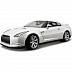 Сборная модель автомобиля Bburago 1:18 Nissan GT-R (18-15053) white