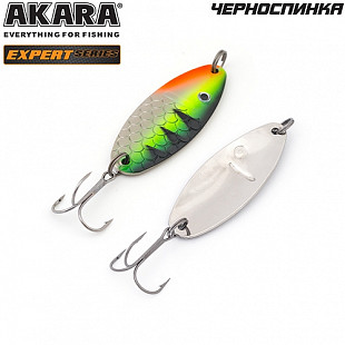 Блесна колеблющаяся Akara Expert Черноспинка 65 мм 18/SIL BL-CH65-15-18/SIL