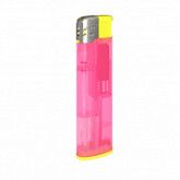 Зажигалка пьезо многоразовая U-78 TC5 pink