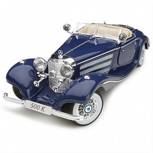 Масштабная модель автомобиля Maisto 1:18 Мерседес Бенц 500 K родстер (1936) (36862) blue