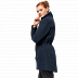 Пальто женское Jack Wolfskin Madison Avenue Coat midnight blue